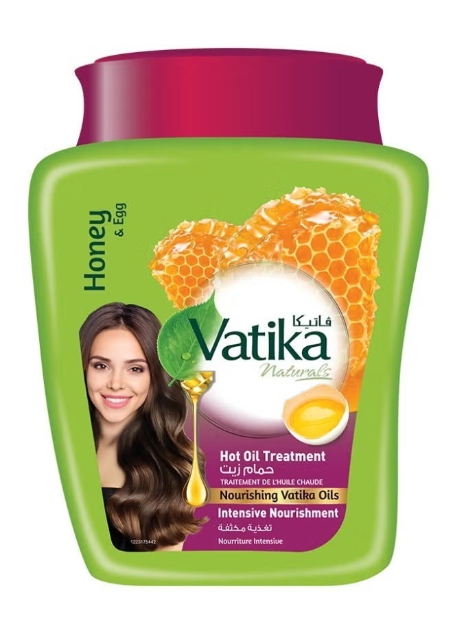 Vatika Hot Oil Treatment With Honey And Egg 1Kg - Image 1